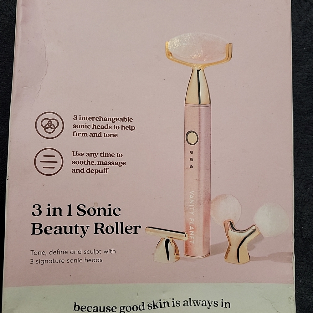 Vanity Planet Pink Sonic Beauty Roller